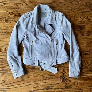 Blank NYC Suede Moto Jacket Size S